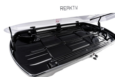 Автобокс REAKTIV Meteor L белый глянцевый двустороннее 550 л от Магазина reaktiv-group.uz