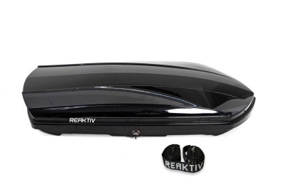 Автобокс REAKTIV Meteor L черный глянцевый двустороннее 550 л
